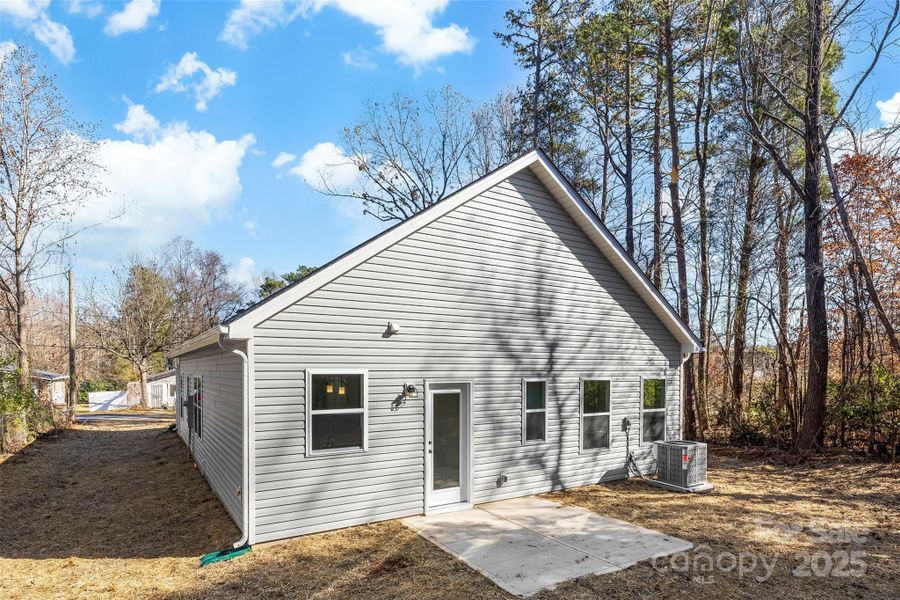 Exterior details and patio area of a home in , East Spencer (Image 4).