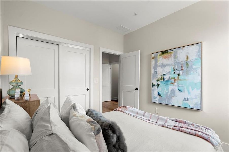 Furnished interior view inside a new home in The Gathering – Alpharetta, Alpharetta (Image 38).