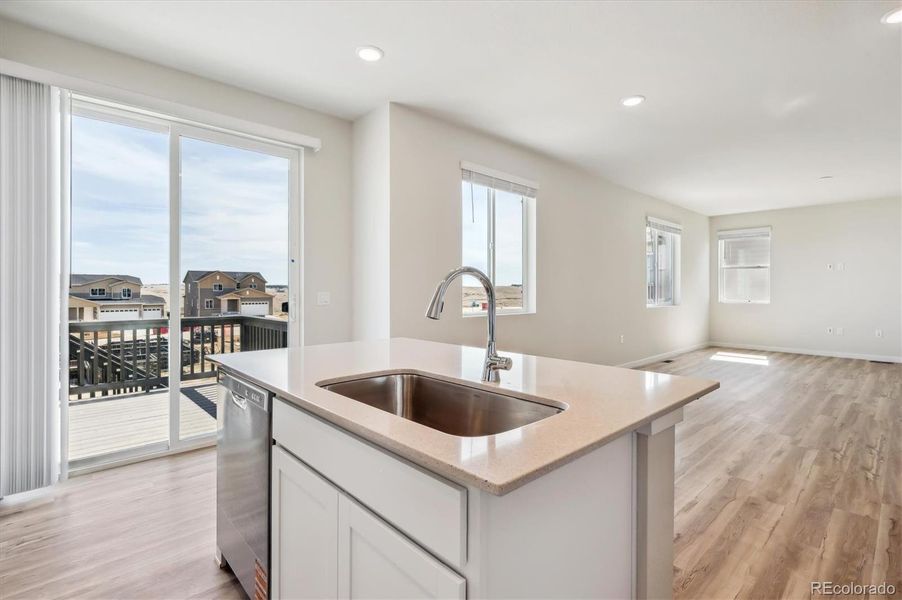 Furnished interior view inside a new home in Spring Valley Ranch, Elizabeth (Image 11).