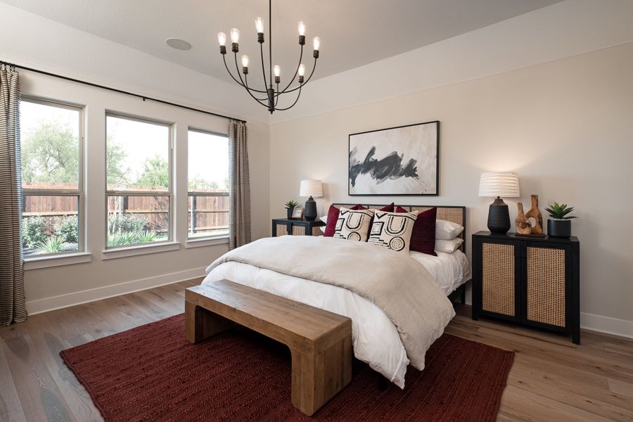 Representative furnished interior of a home built from the Owen by Tri Pointe Homes in View at the Reserve, Mansfield (Image 15).