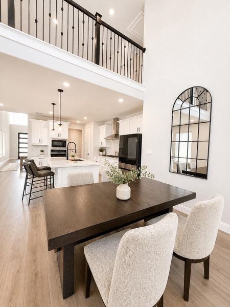 Furnished interior view inside a new home in Harvest, Argyle (Image 17).