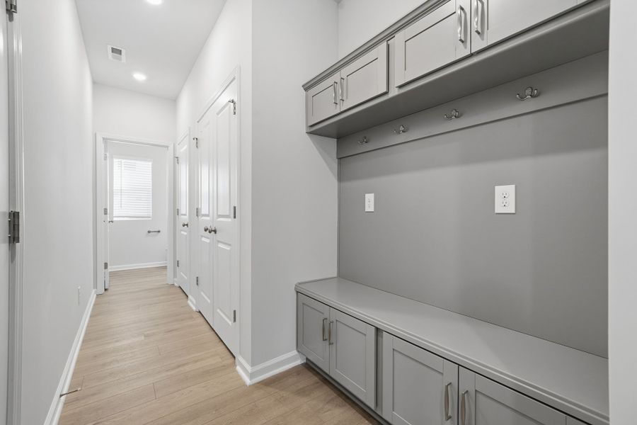 Furnished interior view inside a new home in Lakeview Village, Charlotte (Image 9). Furnished interior view inside a new home in Lakeview Village, Charlotte (Image 9).