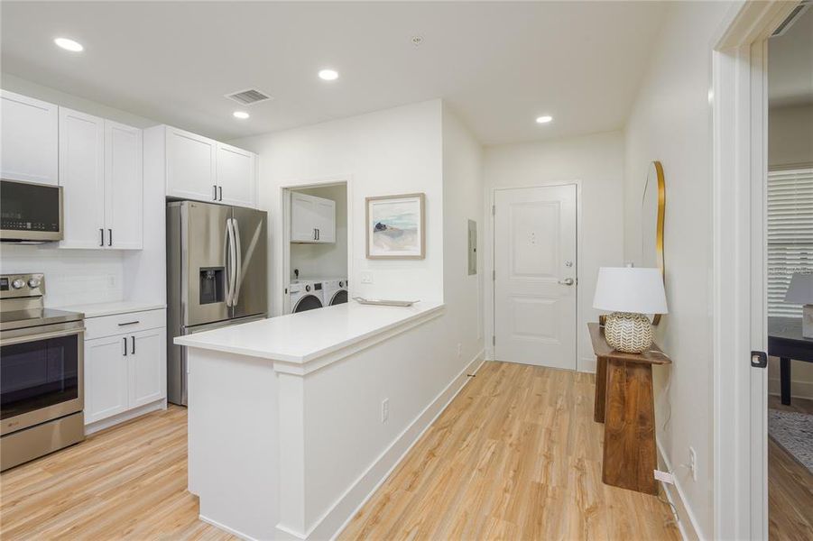 Furnished interior view inside a new home in , Ocala (Image 17).