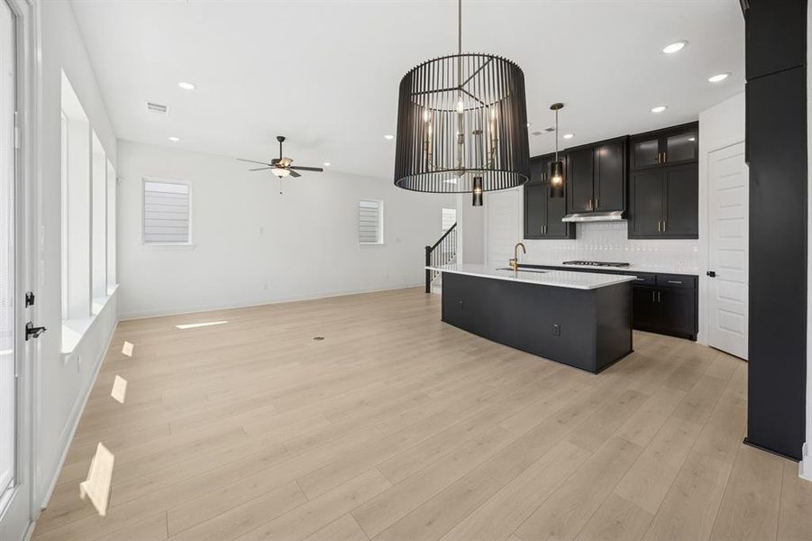 Furnished interior view inside a new home in Greenville Heights, Dallas (Image 7). Furnished interior view inside a new home in Greenville Heights, Dallas (Image 7).