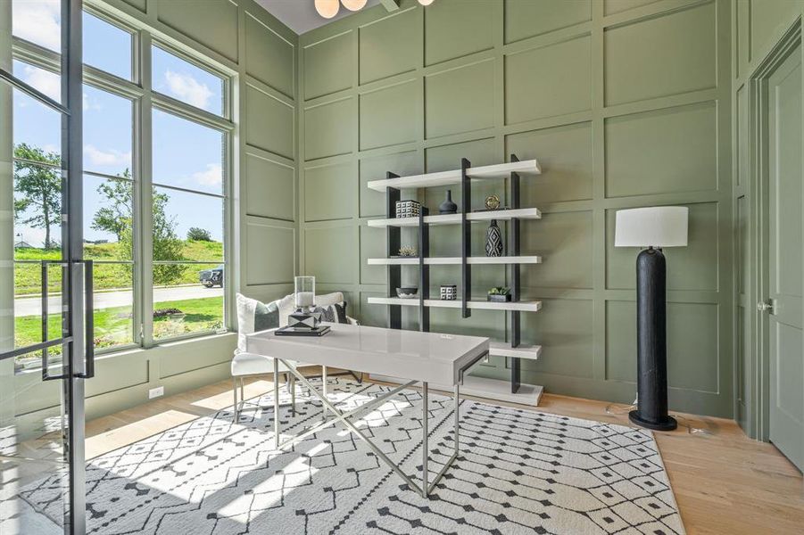 Furnished interior view inside a new home in , Fort Worth (Image 17). Furnished interior view inside a new home in , Fort Worth (Image 17).