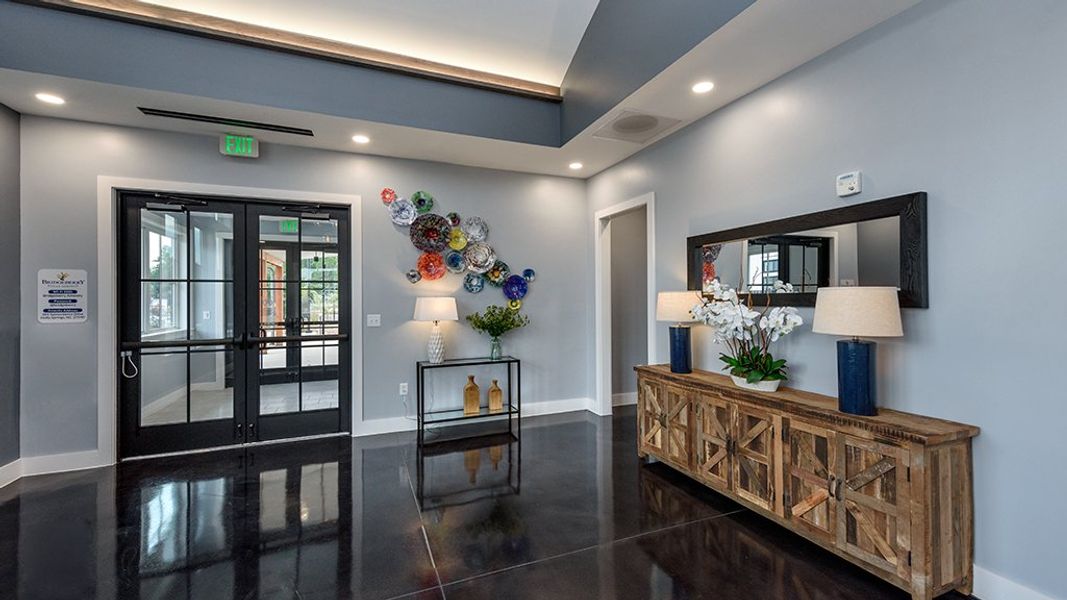 Furnished interior view inside a new home in Bridgeberry, Holly Springs (Image 18).