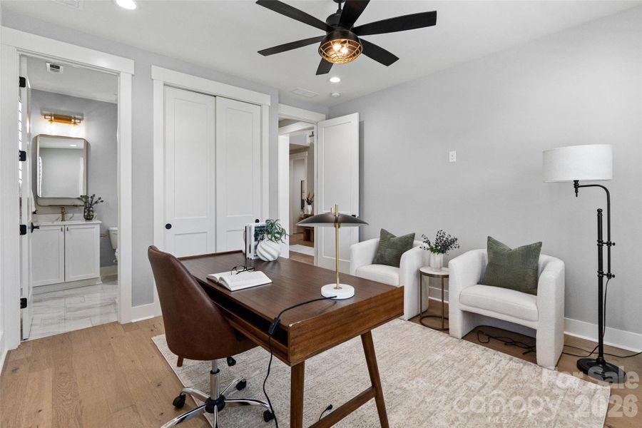 Furnished interior view inside a new home in , Fort Mill (Image 18).