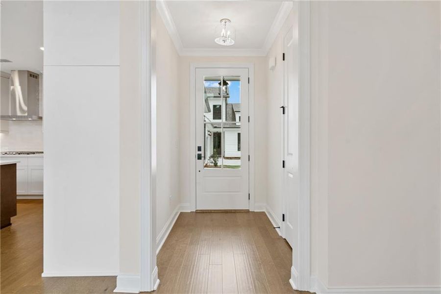 Spacious, unfurnished interior of a new home in Promenade at Sawnee Village, Cumming (Image 28).