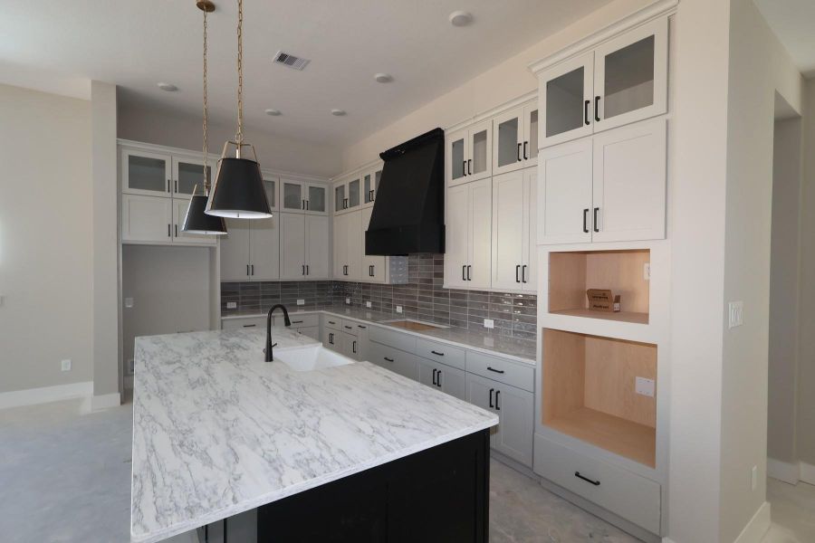 Furnished interior view inside a new home in Two Step Farm 50', Montgomery (Image 3).