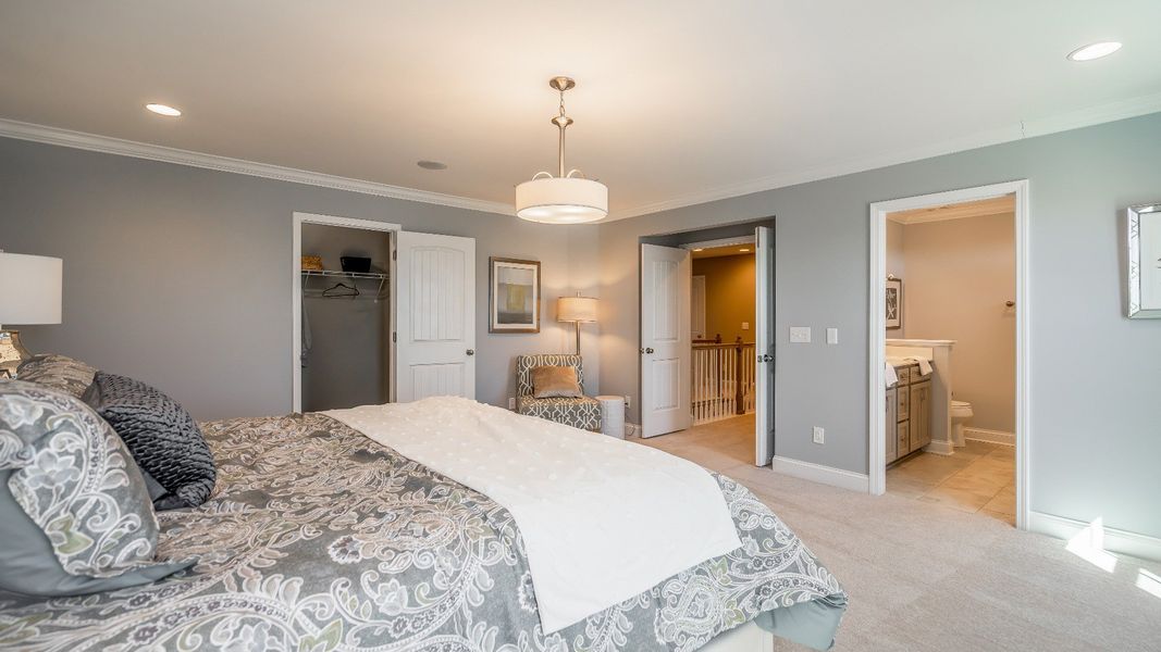 Representative furnished interior of a home built from the Cameron by DRB Homes in The Farm at Neill's Creek, Lillington (Image 11).