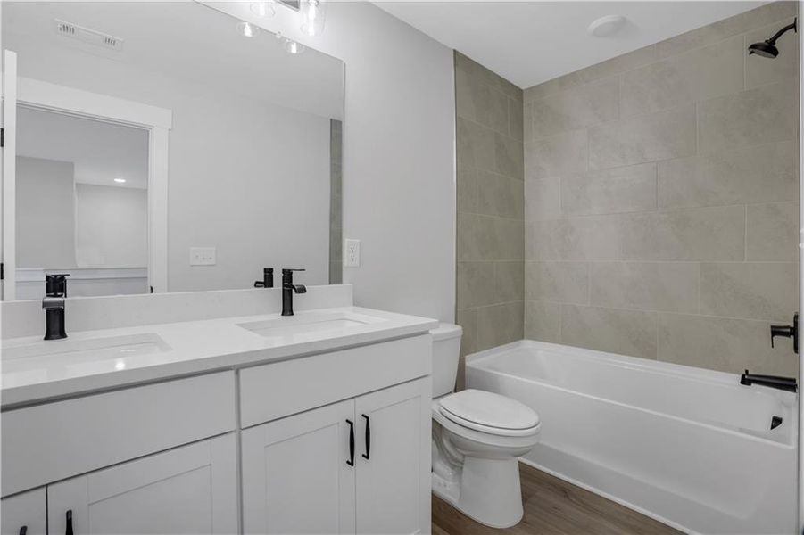 Furnished interior view inside a new home in , Loganville (Image 13).