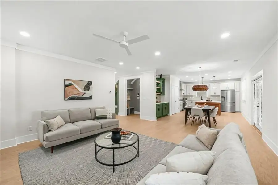 Furnished interior view inside a new home in , Scottdale (Image 9).