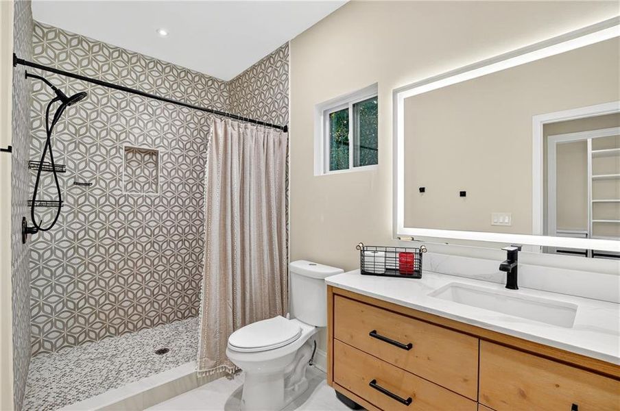 Furnished interior view inside a new home in , East Point (Image 7).