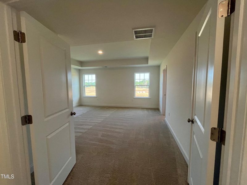 Double Door Entry to Primary Suite