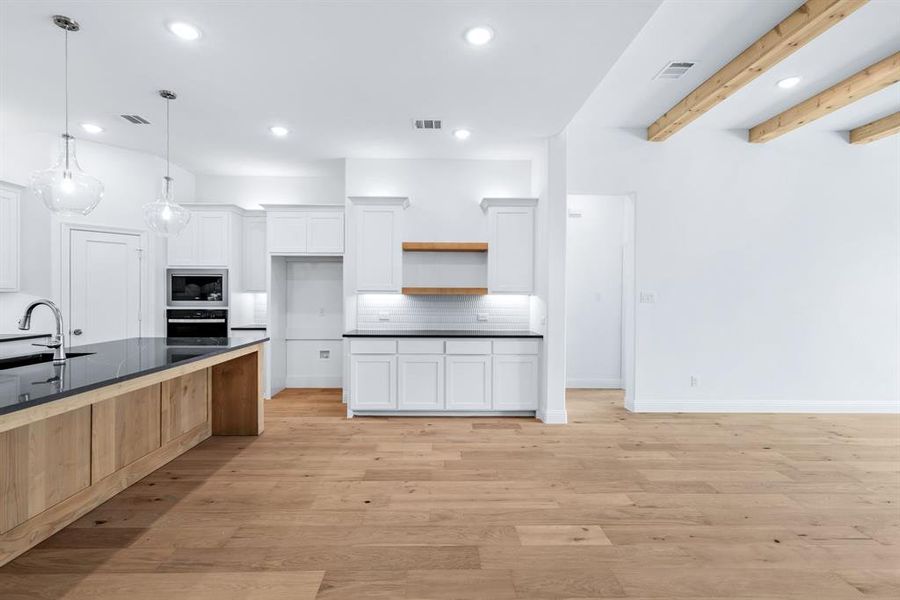Furnished interior view inside a new home in University Park at Northpointe, Denton (Image 7).