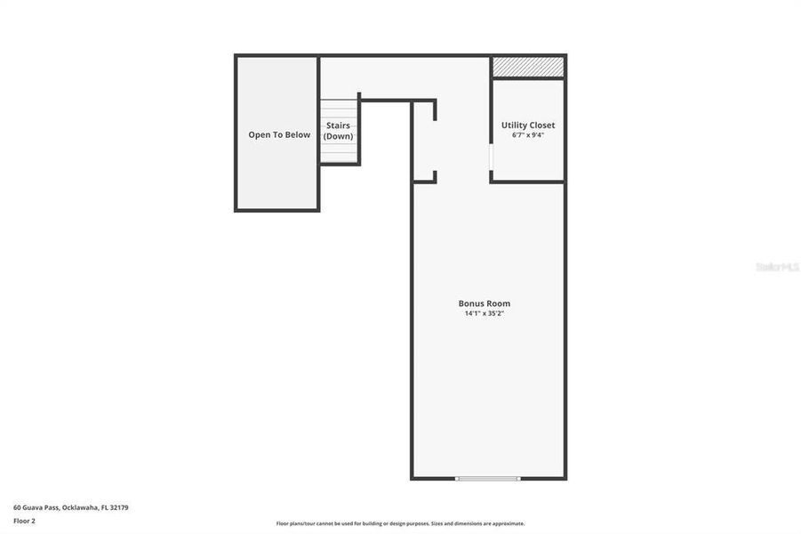 2D floor plan layout of this home in , Ocklawaha, FL (Image 5). 2D floor plan layout of this home in , Ocklawaha, FL (Image 5).