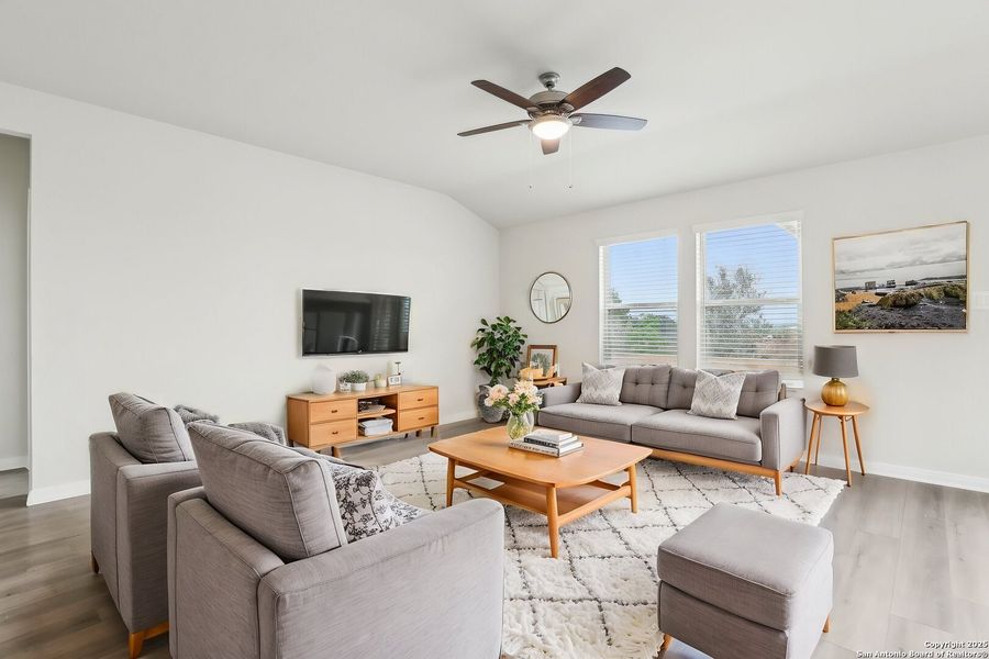Furnished interior view inside a new home in , Cibolo (Image 8).