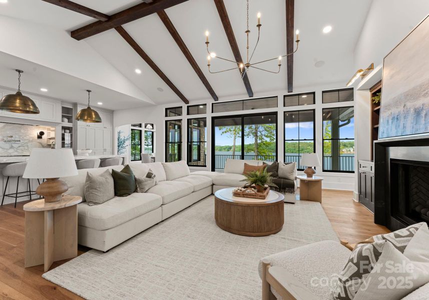 Furnished interior view inside a new home in , Norwood (Image 9).