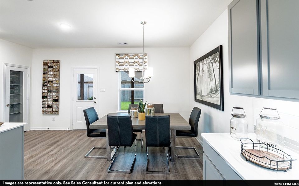 Furnished interior view inside a new home in Hickory Ridge, Elmendorf (Image 15).