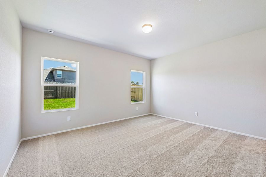 Spacious, unfurnished interior of a new home in Harrington Trails, New Caney (Image 22). Spacious, unfurnished interior of a new home in Harrington Trails, New Caney (Image 22).