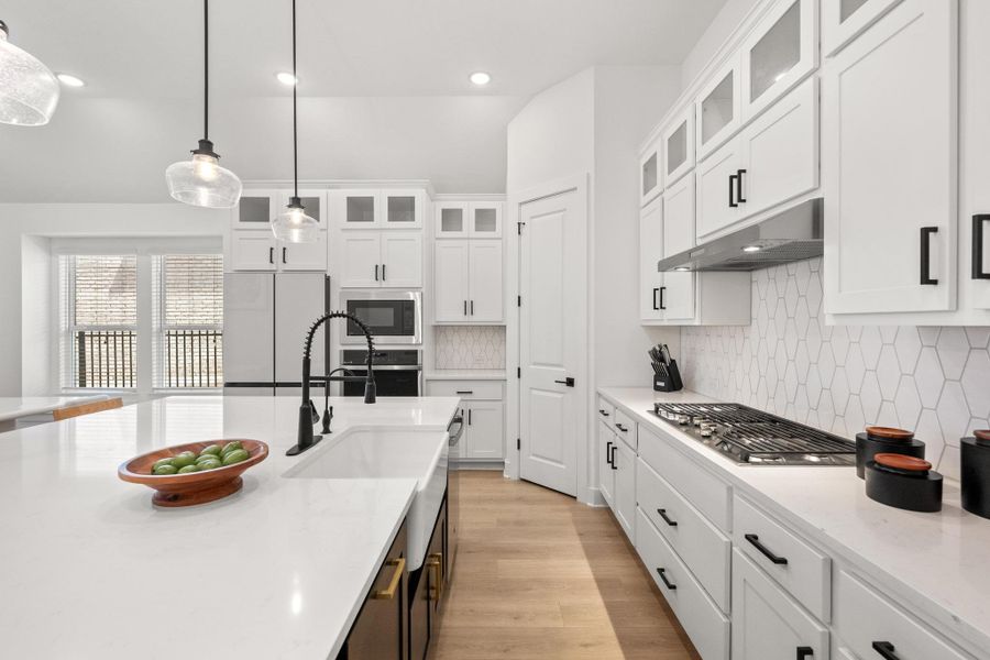 Furnished interior view inside a new home in , Kyle (Image 30).