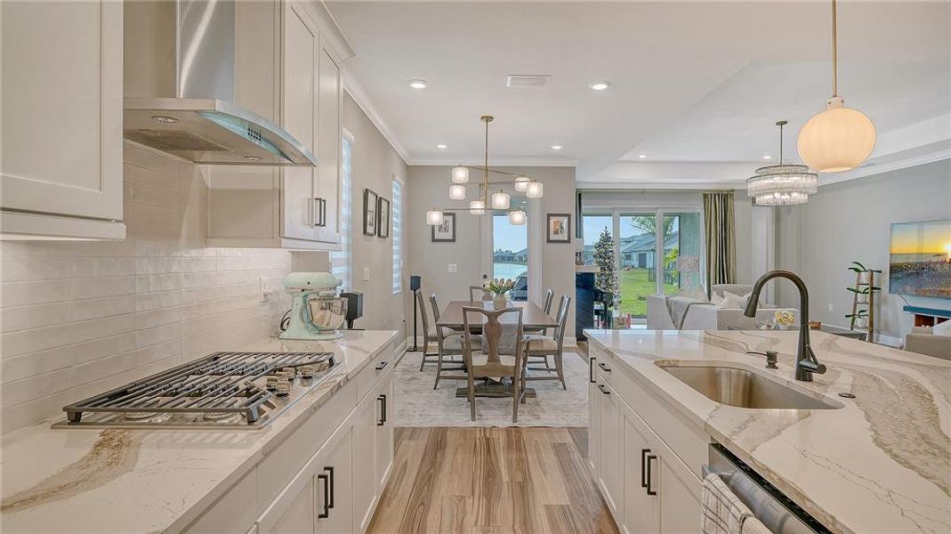 Furnished interior view inside a new home in , Bradenton (Image 17).