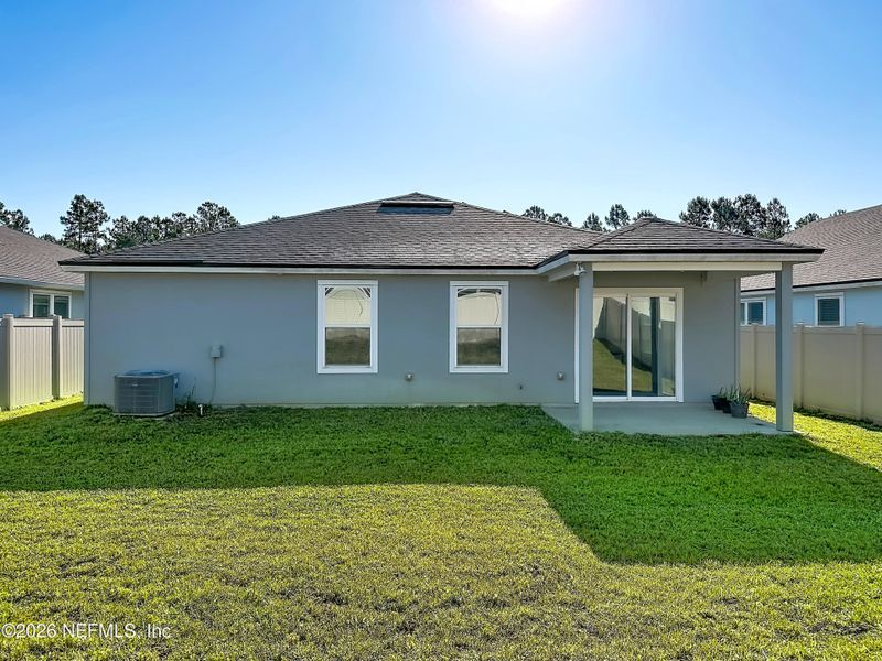 Exterior details and patio area of a home in Dorado at Entrada, St. Augustine (Image 30).