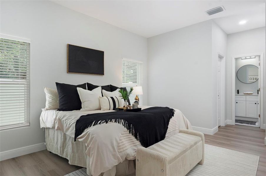 Furnished interior view inside a new home in , St. Petersburg (Image 14).