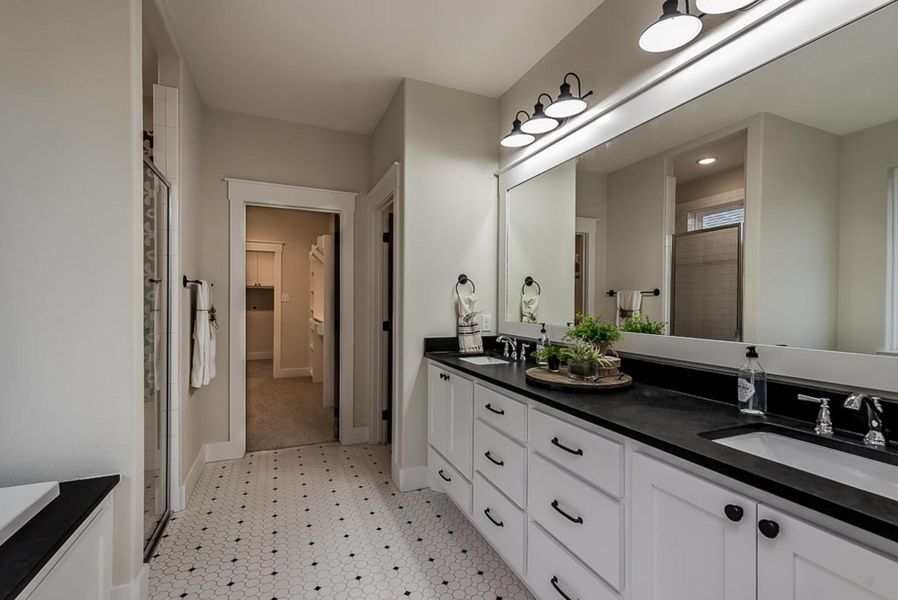 Representative furnished interior of a home built from the The Emily by Reece Homes in Harvest Meadows, Bryan (Image 18).