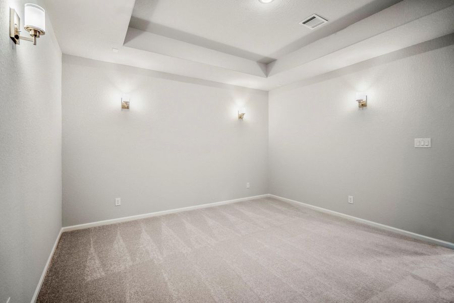 Spacious, unfurnished interior of a new home in Sienna 70' Lots, Missouri City (Image 42). Spacious, unfurnished interior of a new home in Sienna 70' Lots, Missouri City (Image 42).