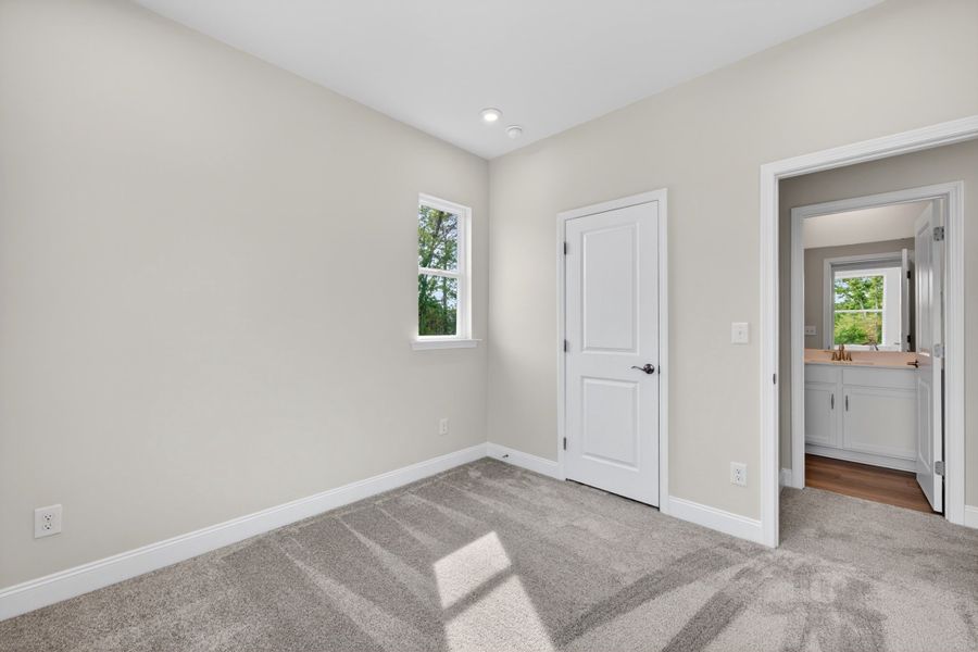 Spacious, unfurnished interior of a new home in Archer Row, Charlotte (Image 47). Spacious, unfurnished interior of a new home in Archer Row, Charlotte (Image 47).