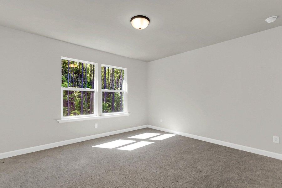 Spacious, unfurnished interior of a new home in Tea Farm: Presidents Series, Ravenel (Image 19).