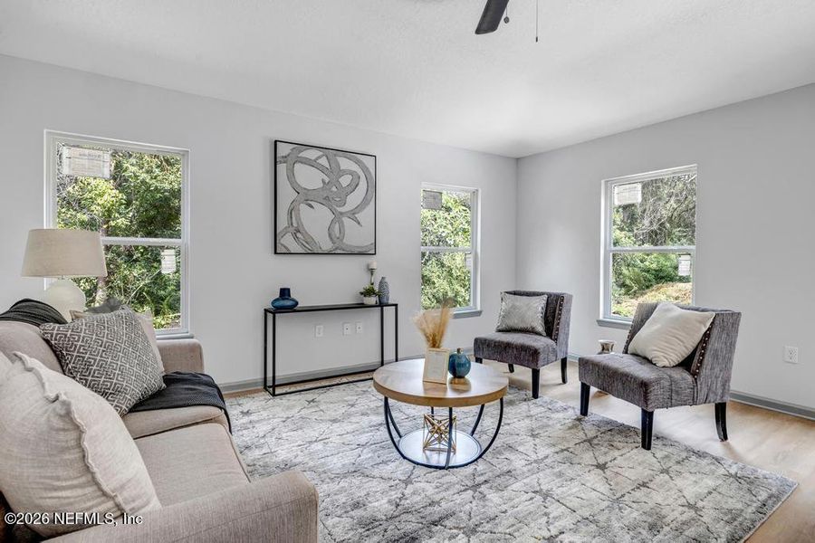 Furnished interior view inside a new home in , East Palatka (Image 6).