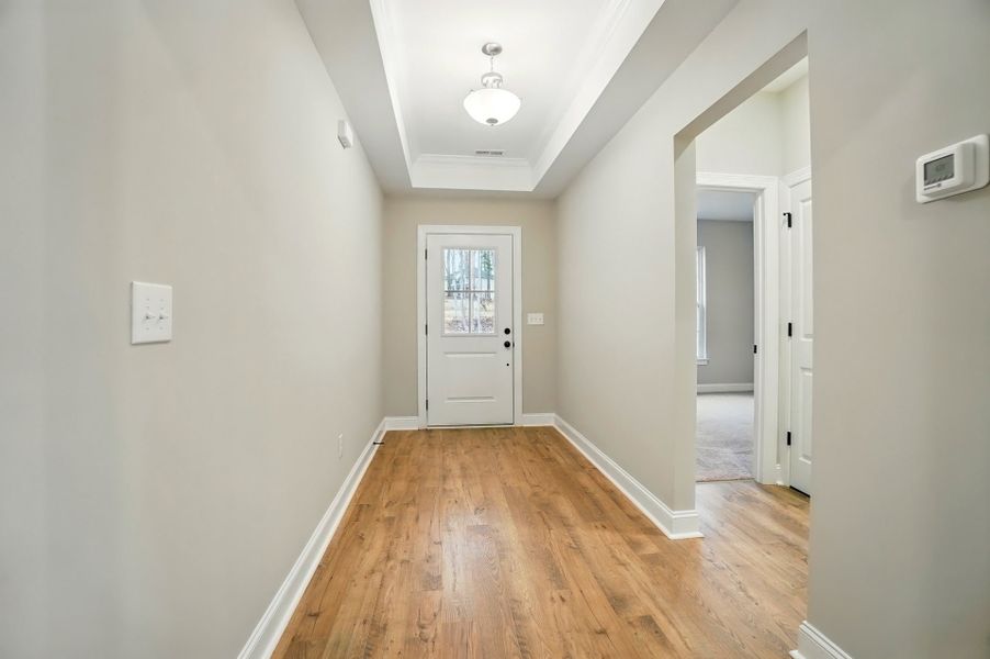 Representative unfurnished interior of a home built from the Tillery by Caruso Homes in Blue Run, Raleigh (Image 25). Representative unfurnished interior of a home built from the Tillery by Caruso Homes in Blue Run, Raleigh (Image 25).
