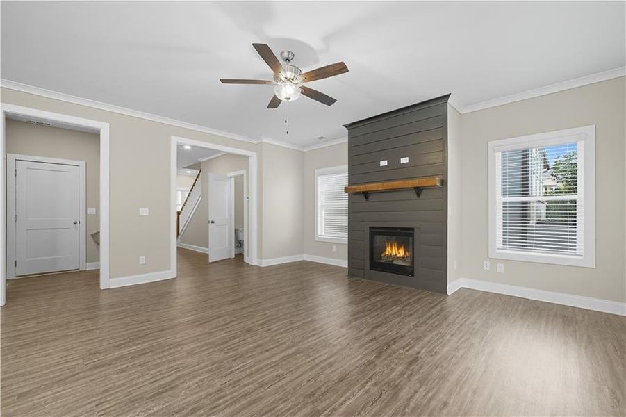 Spacious, unfurnished interior of a new home in , Ball Ground (Image 22).