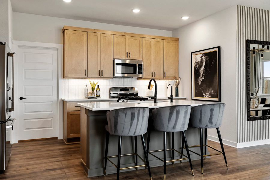 Furnished interior view inside a new home in Park Central, Georgetown (Image 27).