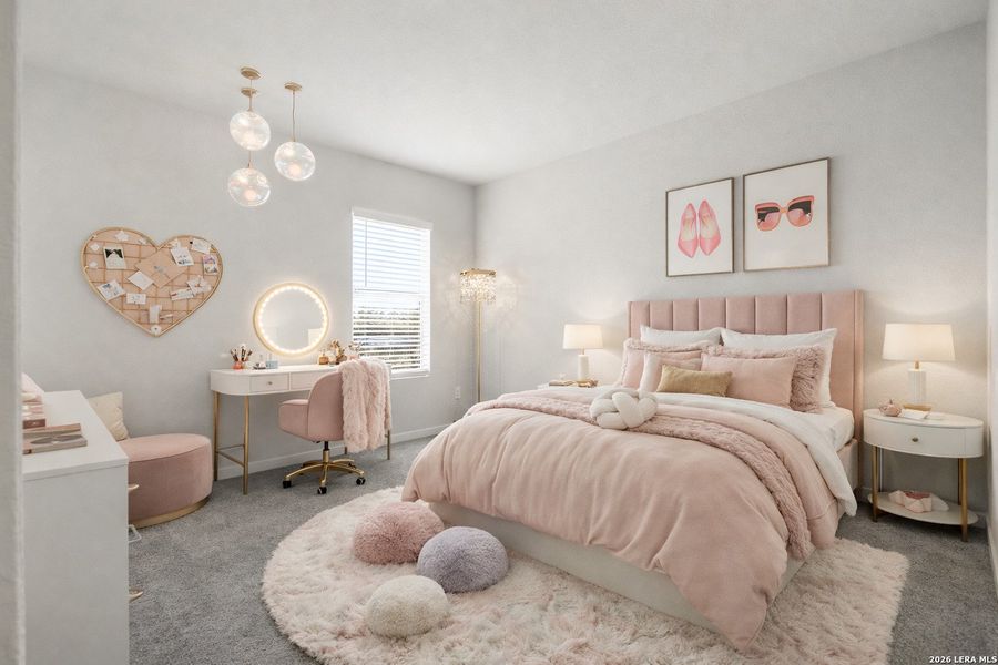 Furnished interior view inside a new home in , San Antonio (Image 12).