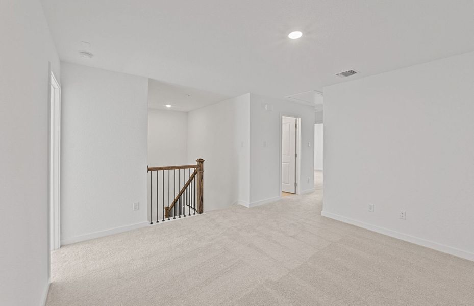 Spacious, unfurnished interior of a new home in Monarch on Main, Round Rock (Image 29).