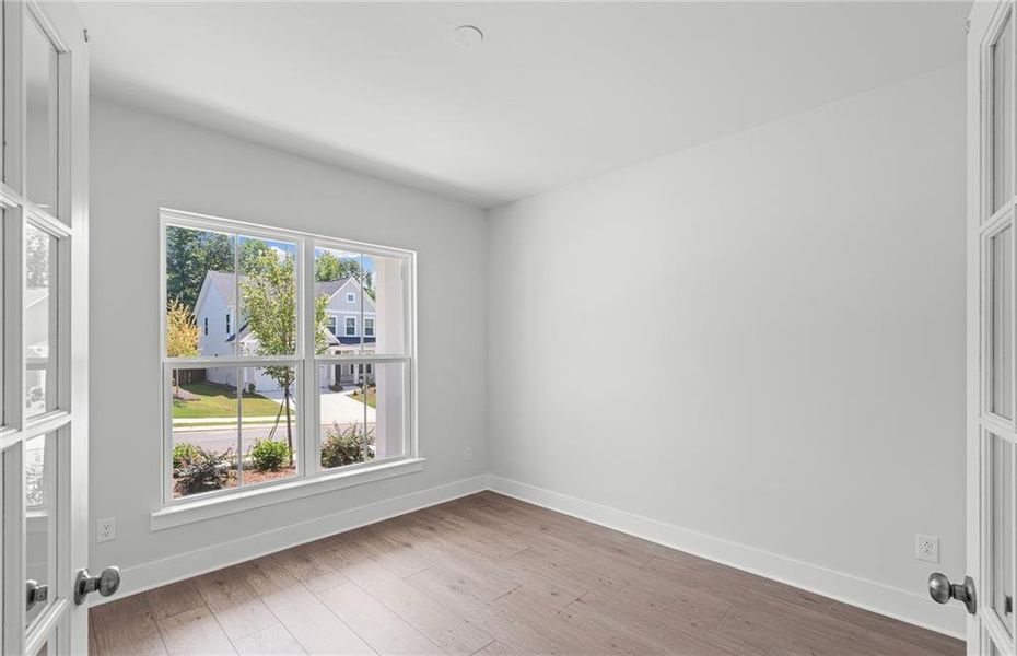 Spacious, unfurnished interior of a new home in Hunters Creek, Flowery Branch (Image 22). Spacious, unfurnished interior of a new home in Hunters Creek, Flowery Branch (Image 22).