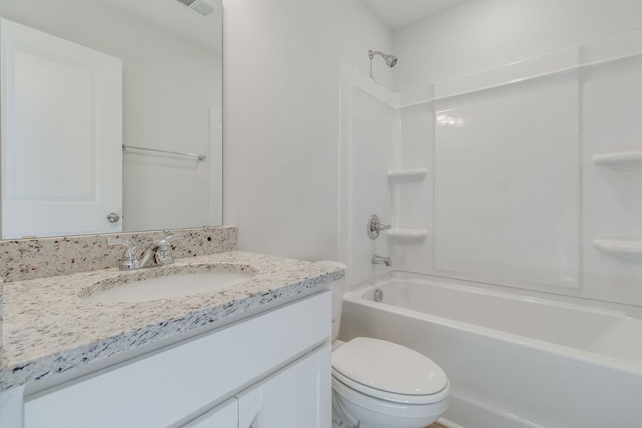 Furnished interior view inside a new home in Astoria, Columbia (Image 12).
