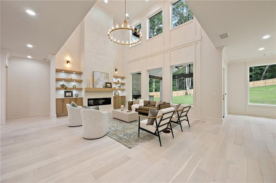 Furnished interior view inside a new home in , Grayson (Image 56). Furnished interior view inside a new home in , Grayson (Image 56).