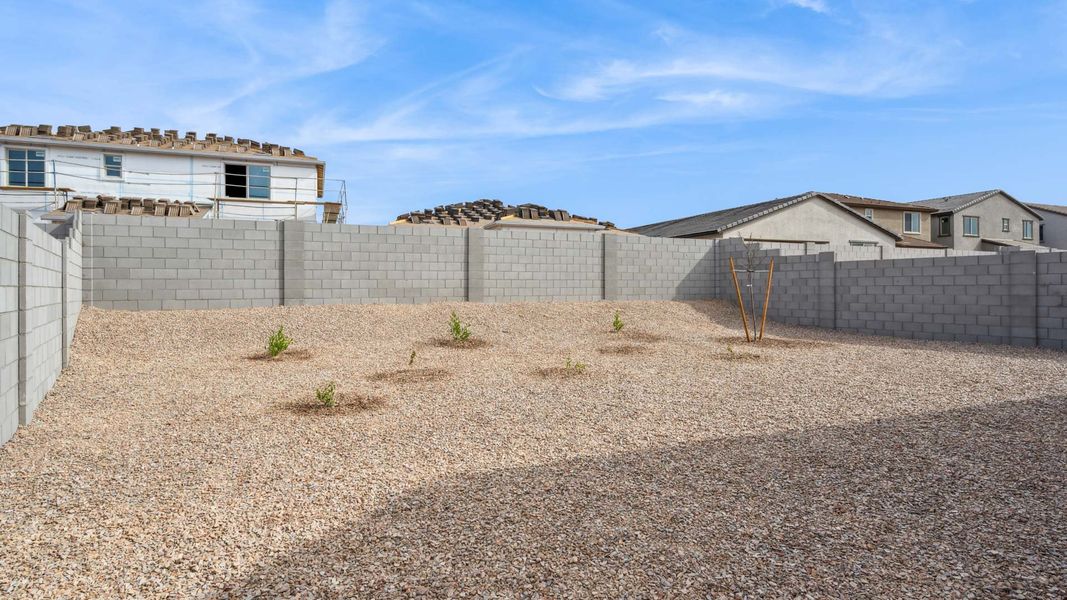 Exterior details and patio area of a home in Copper Falls, Buckeye (Image 3).