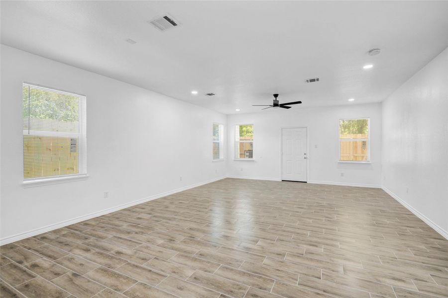 Spacious, unfurnished interior of a new home in , Houston (Image 22). Spacious, unfurnished interior of a new home in , Houston (Image 22).