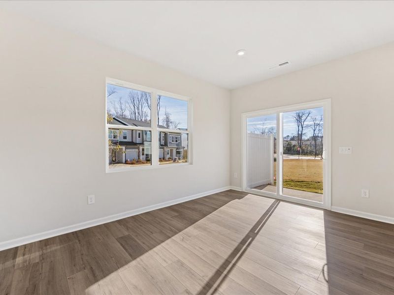 Spacious, unfurnished interior of a new home in Fifteen 15 Cannon, Charlotte (Image 20).