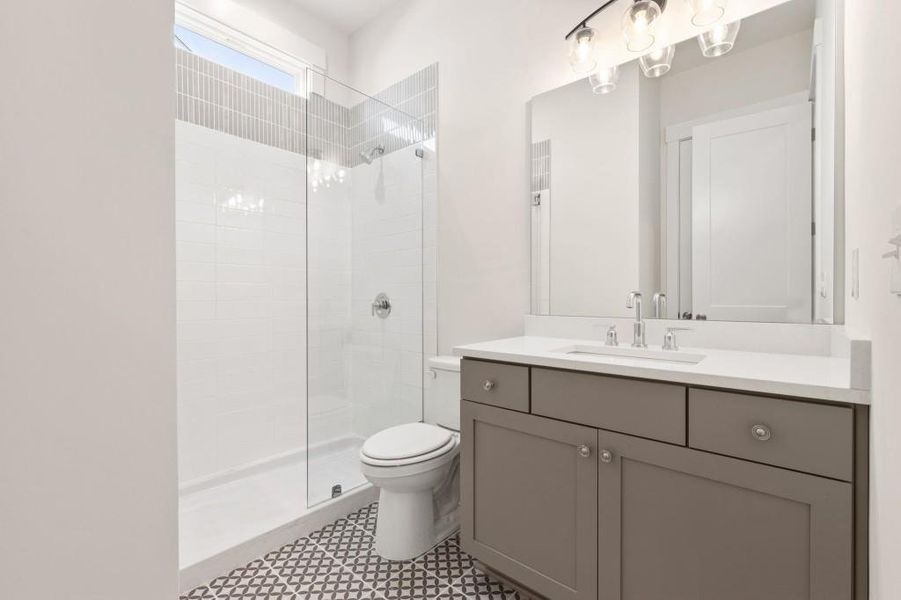 Furnished interior view inside a new home in Hillshire, Cumming (Image 13).