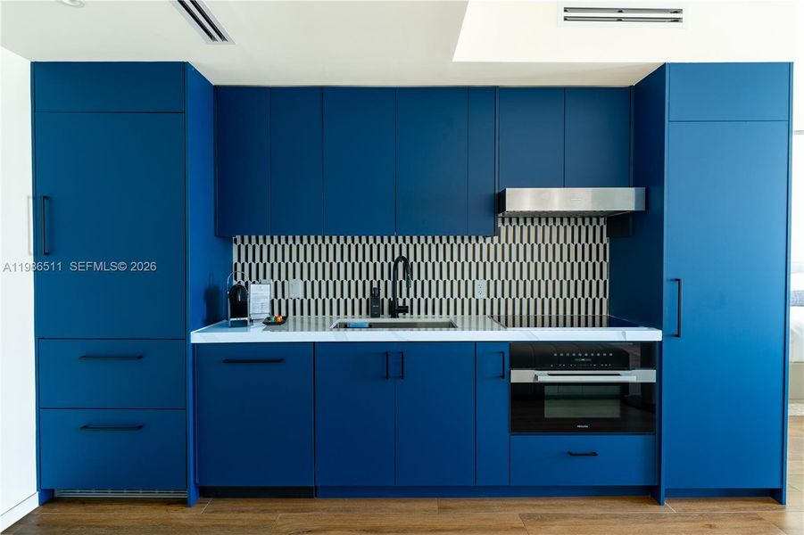 Furnished interior view inside a new home in , Coral Gables (Image 9). Furnished interior view inside a new home in , Coral Gables (Image 9).