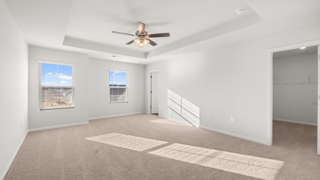 Spacious, unfurnished interior of a new home in The Abbey at Trolley Run Station, Aiken (Image 19).