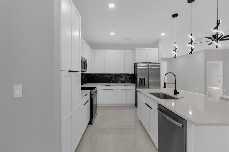 Furnished interior view inside a new home in , Ocala (Image 8).