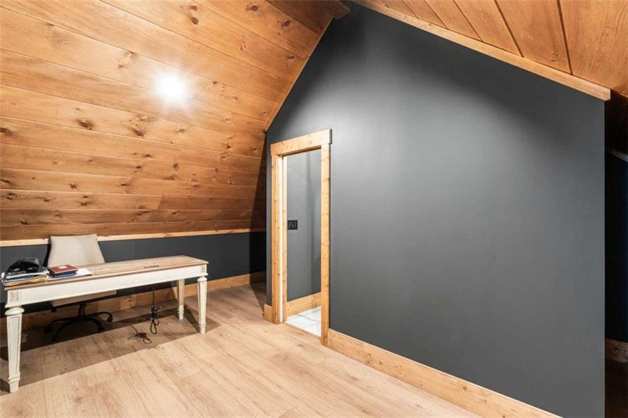 Furnished interior view inside a new home in , Ellijay (Image 56).