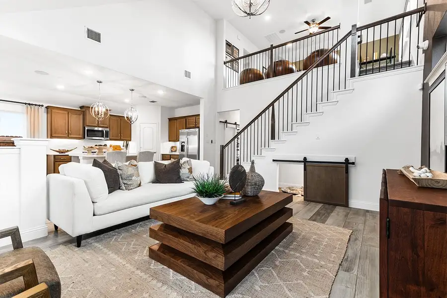 Furnished interior view inside a new home in Elevon, Lavon (Image 16).